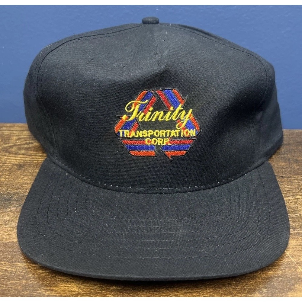 Trinity Transportation Corp Black Snapback Hat Wear Guard